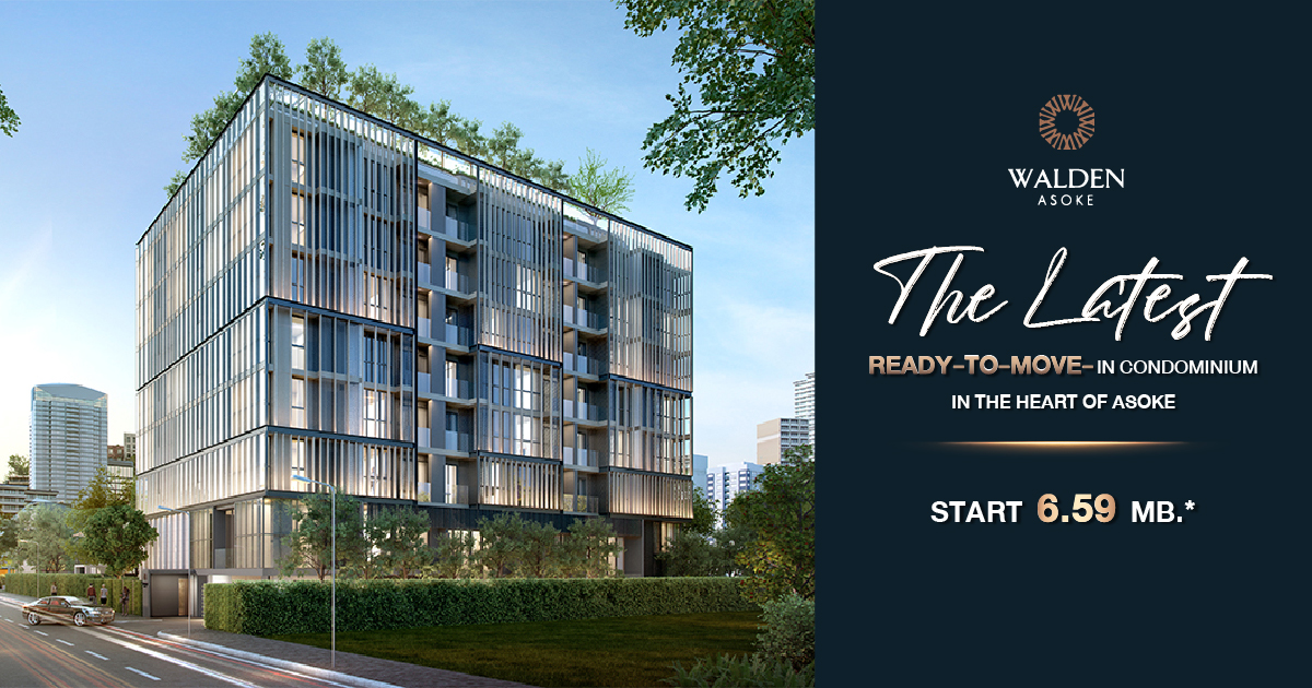 Walden Asoke — 1BR Condo in VADHANA, Bangkok