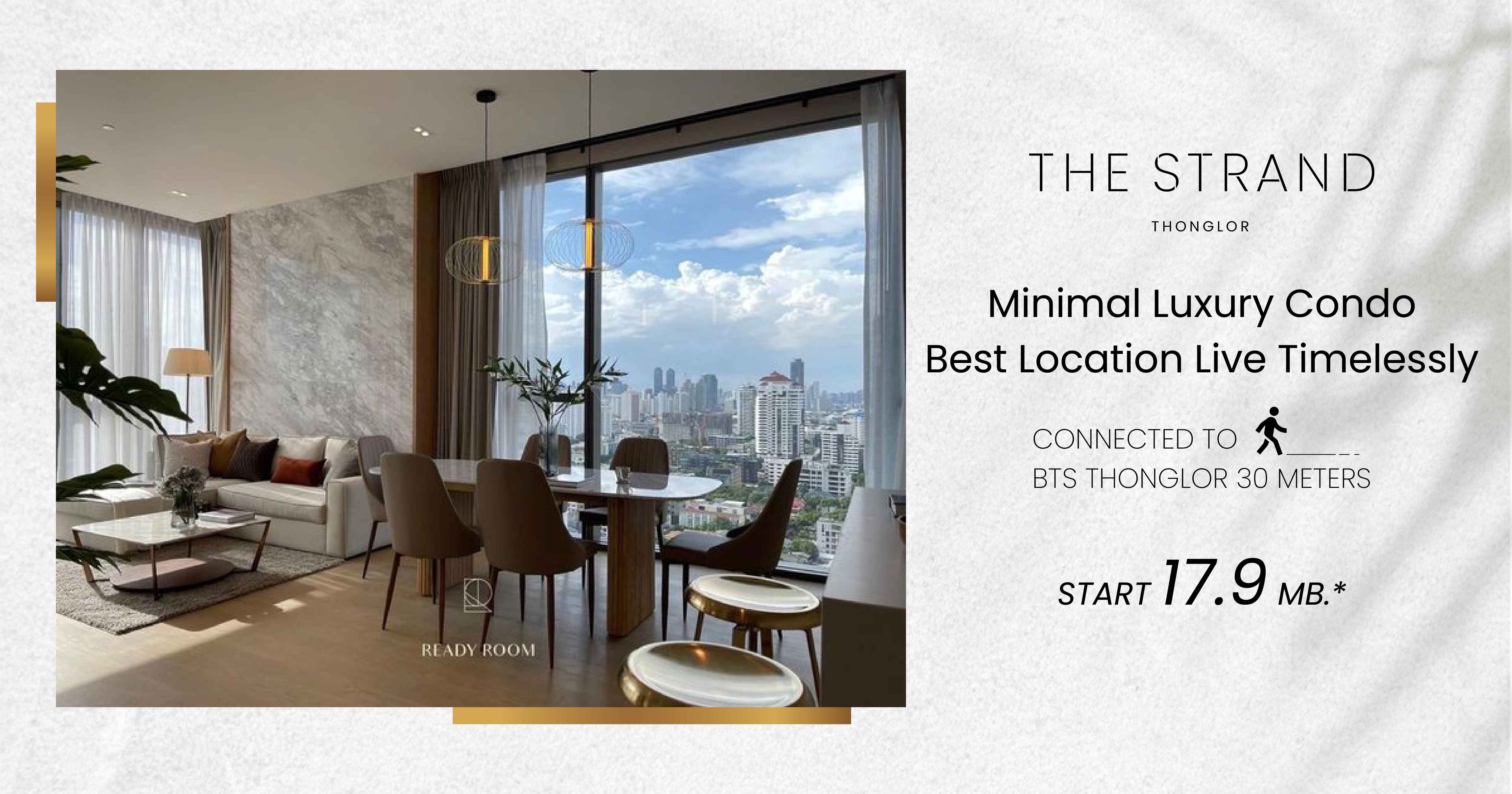 The Strand Thonglor — 1BR Condo in VADHANA, Bangkok