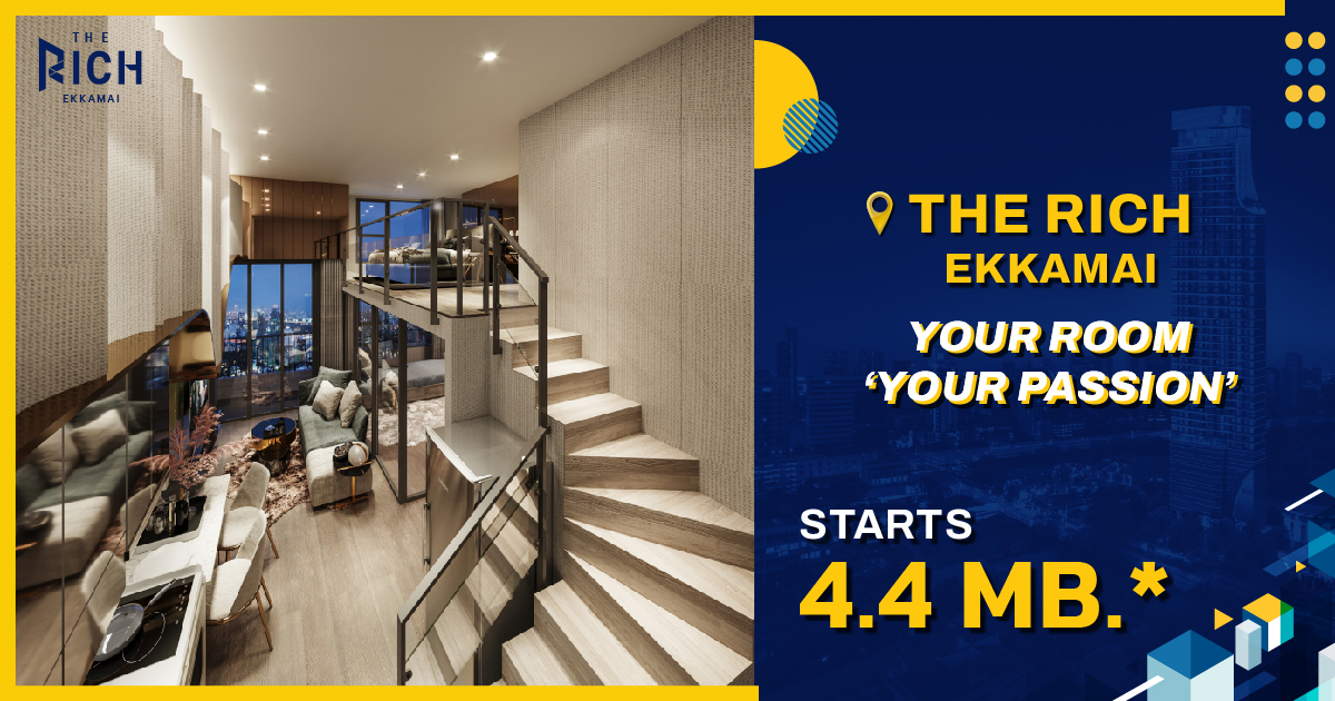 The Rich Ekkamai — 1BR Condo in VADHANA, Bangkok