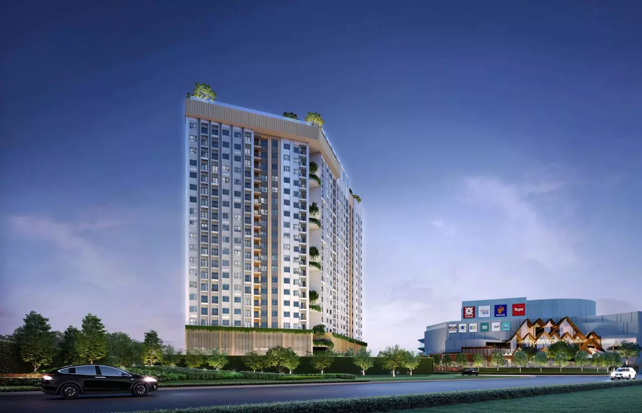 Modern 1-Bedroom Condo in Nakhon Pathom