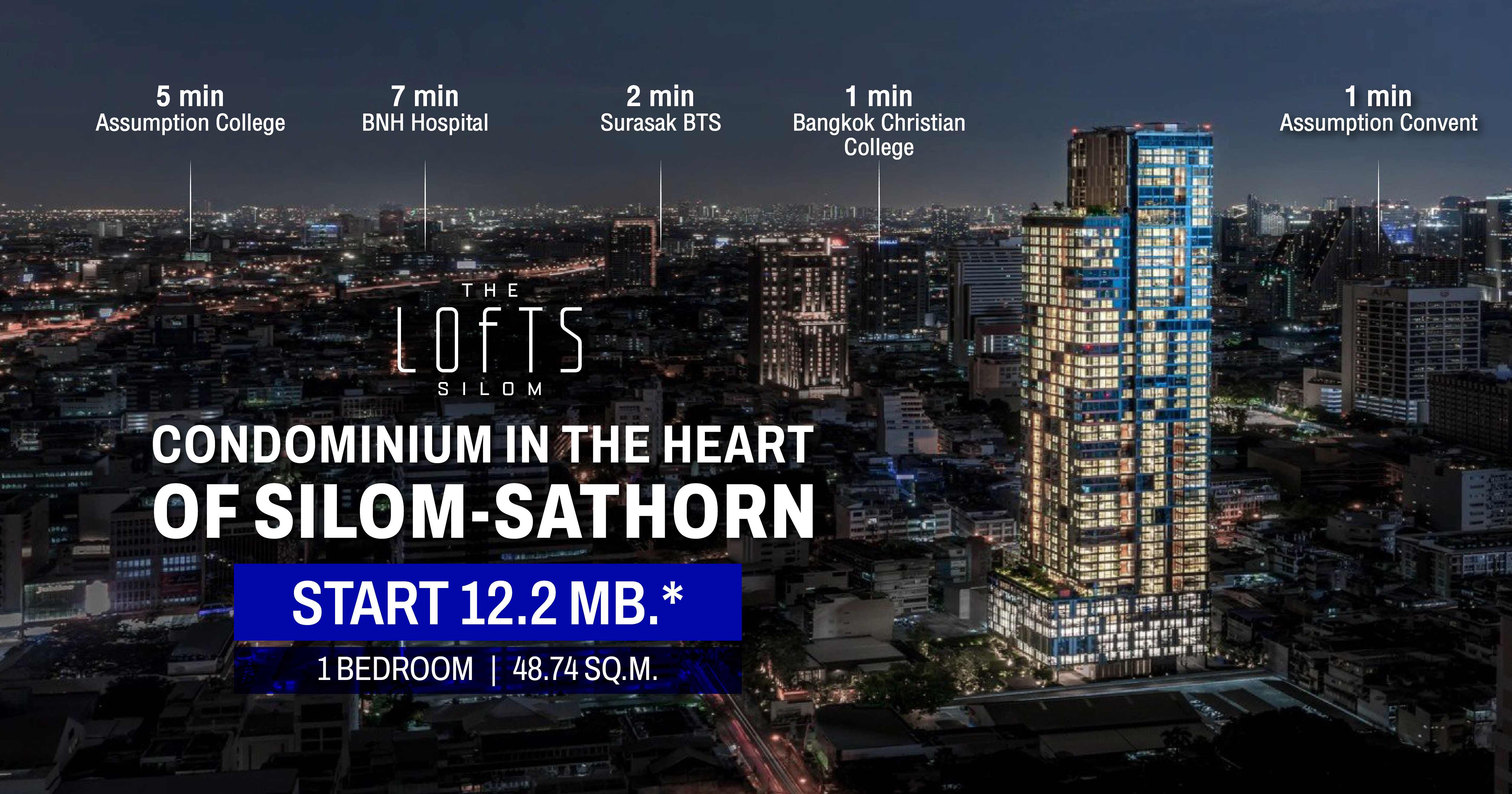 Modern Condo for Sale in BANG RAK, Bangkok