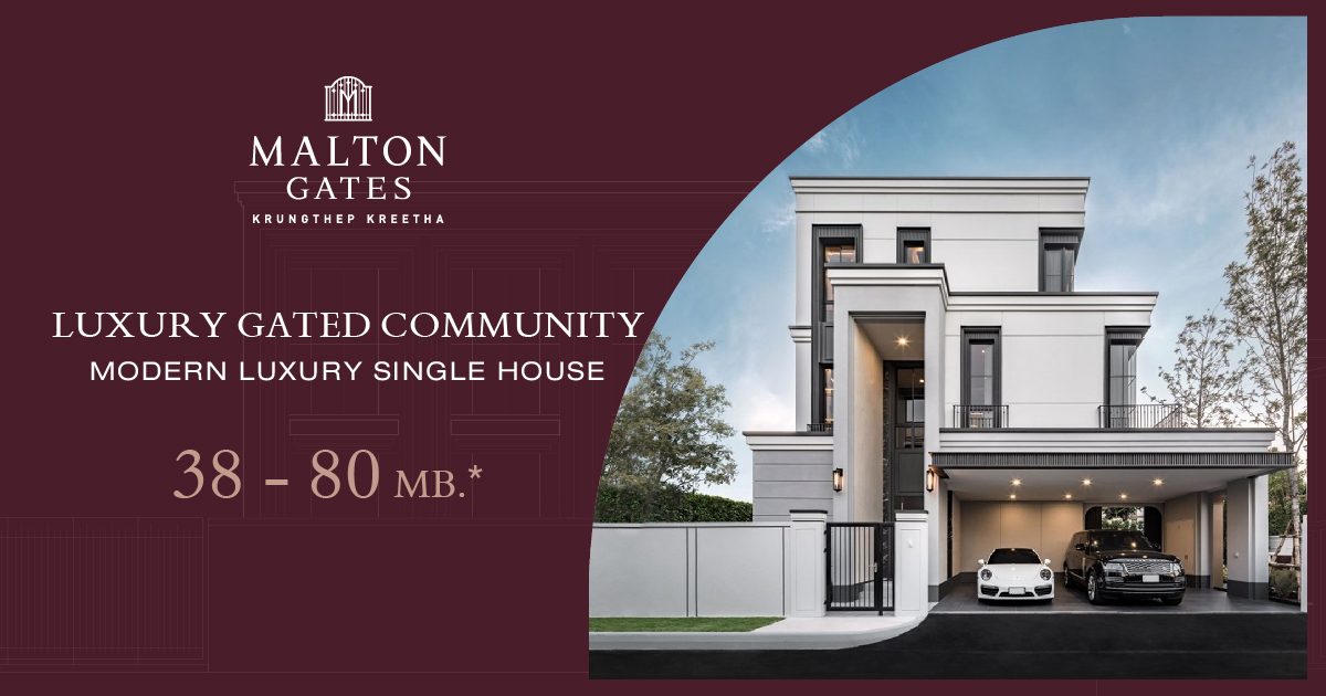 Malton Gates Krungthep Kreetha — 4BR Condo in SAPHAN SUNG