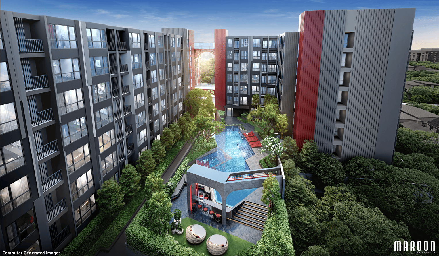 Maroon Ratchada 32 — 1BR Condo in CHATUCHAK, Bangkok