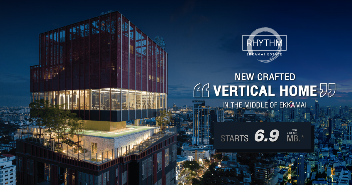 Rhythm Ekkamai Estate — 1BR Condo in VADHANA, Bangkok