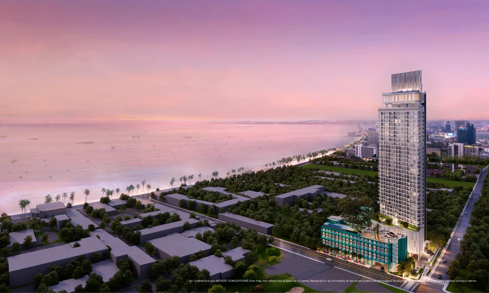 Modern 1-Bed Condo in Bang Lamung