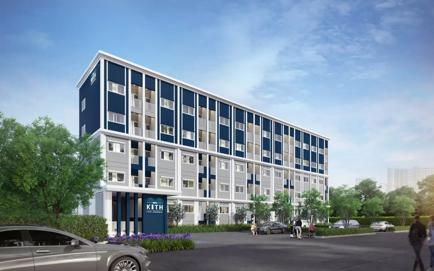 Modern 1-Bed Condo in Sam Phran, Nakhon Pathom