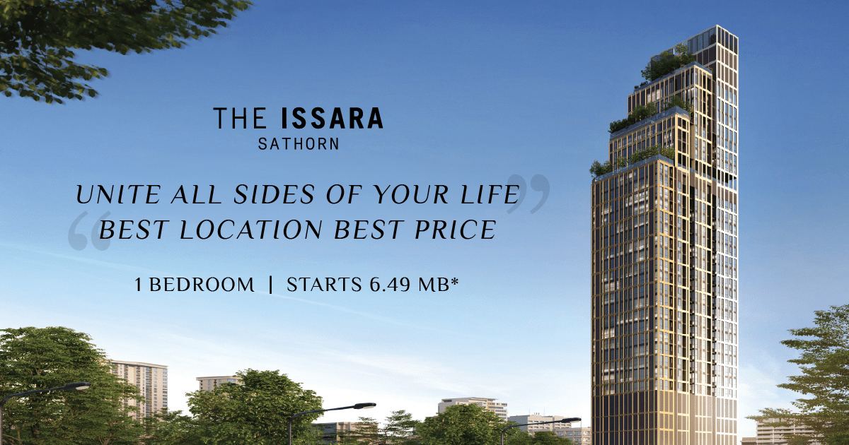 Modern 1-Bed Condo in Sathorn, Bangkok